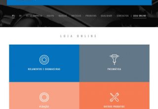 Nova Loja Online em funcionamento.